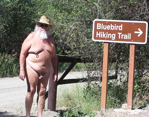 Blue Bird Trail sign